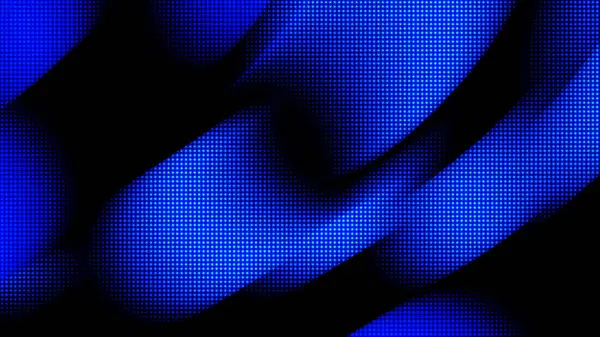 Mavi Soyut Yarım Tonlu Noktalar Eğri Dinamik Işık Efektleriyle Arkaplan