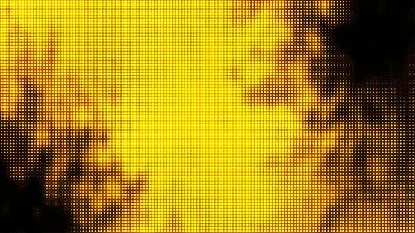 Sarı Işıldayan Yarım Tonlu Dot Soyut Desen Aydınlık Doku Kutlama ve Olay Arkaplanı Tasarımı