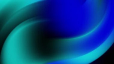 Modern bir estetik yaratmak için sosyal medya grafikleri ve dijital tasarımlar için uygun soyut mavi ve yeşil deniz mavisi gradyan