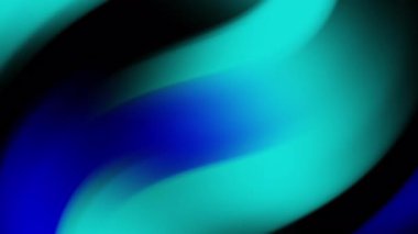 elektrik mavi ve yeşil dalgalı arkaplan yeni yıl kutlamaları için mükemmel teknoloji temaları veya modern dijital sanat ve yaratıcı görsel tasarım projeleri