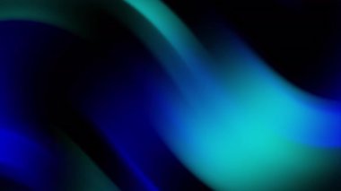 Mavi ve derin yeşil dalgalar yeni yıl etkinlikleri için ideal teknoloji görselleri fütüristik tasarım ve şık dijital grafik projeleri