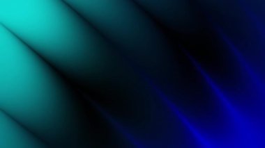 Cyan ve derin mavi ışık dalgalarıyla pürüzsüz soyut bir arka plan. Teknolojik markalaşma etkinlikleri için mükemmel. Yeni yıl kutlamaları, lüks tasarımlar ve modern festival grafik projeleri.