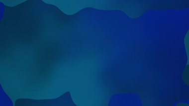 Akan organik şekillere sahip soyut mavi sıvı gradyan. Koyu ve açık mavi tonlarda. Yeni yıl kutlamaları için ideal.