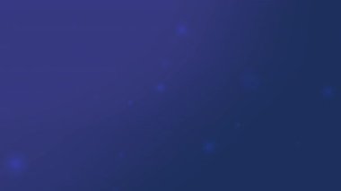 Küresel bayram kutlamaları ya da profesyonel dijital ekran arkaplanı için ideal ışık parçacıklarına sahip mavi soluk gradyan arkaplanı