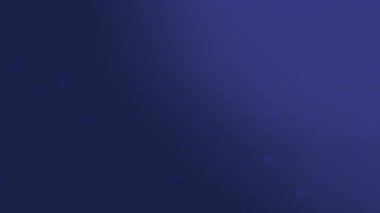 Yumuşak ışık noktaları ve yüzen elementlerle koyu mavi gradyan Yeni Yıl etkinlikleri ve modern teknoloji görselleri veya zarif iş şablonları için harika