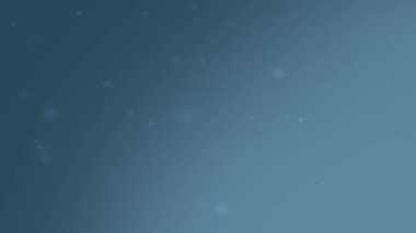 Küresel kutlama konuları için mükemmel yüzen bulanık parçacıklara sahip yumuşak mavi gradyan arkaplan Dijital sunum tasarımı veya zarif geleceksel arkaplan