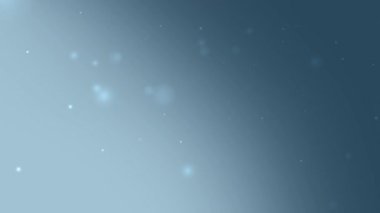 Hafif parlak bulanık parçacıklara sahip açık mavi gradyan dünya kutlamaları için ideal arkaplanda yüzüyor zarif sunum tasarımı veya dijital fütüristik düzenler