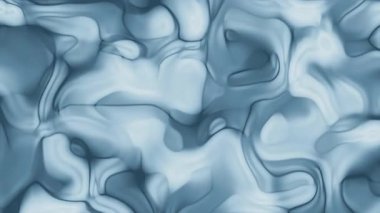 Pürüzsüz eritilmiş sıvı dokusu ile parlak soluk mavi arka plan fütüristik marka etkinliği tanıtımları küresel kutlama temaları ve temiz modern grafik tasarımı için idealdir.