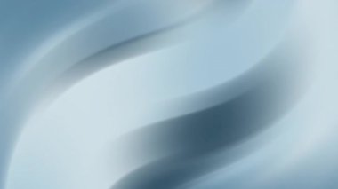 Hafif kıvrımlı açık mavi eğimli arkaplan ve küresel tatil kartları dijital sunumları veya lüks ürün tasarım görselleri için ideal soyut akış