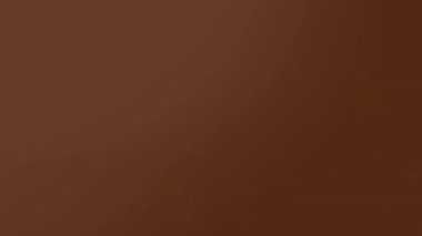 Dağılmış ışık parçacıkları ile yumuşak kahverengi animasyon ve yılbaşı reklamları için hafif parıltı ideali Şükran Günü teması veya şenlikli markalaşma veya davetiyeler için zarif tasarım arka planı