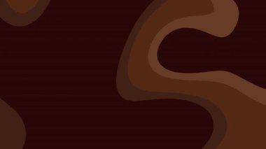 Koyu kahverengi soyut arka plan, çikolata tonlarında kıvrımlar organik şekiller ve toprak hissi Şükran Günü sonbahar etkinlikleri veya doğa temalı tasarımlar için idealdir.