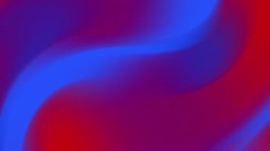 Dijital tasarım için mükemmel kıvrımlara sahip kırmızı ve elektrik mavisi soyut arkaplan. Ulusal kutlamalar veya modern yaratıcı posterler ve promosyon görselleri için mükemmel.