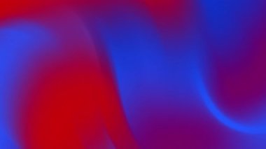 Pürüzsüz akış eğrileri ve yumuşak ışık karışımı ile kırmızı ve mavi soyut arkaplan Yeni Yıl partisi poster tasarımı veya dinamik modern hissi olan küresel marka görselleri için mükemmel