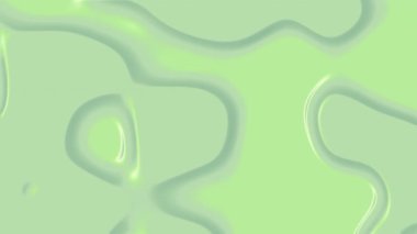 Pastel yeşil tonlarda parlak, soyut kıvrımlı desen. Yumuşak ışık efekti, bayram teması veya şık marka ve modern görsel tasarım unsurları için mükemmel.