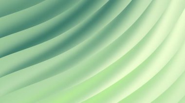 Yumuşak kıvrımlı çizgili ve yumuşak gradyan ışıklandırmalı yeşil soyut arkaplan doğa temaları eko markalı dünya günü olayları veya modern dijital tasarımlar için mükemmeldir.