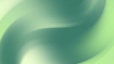 Yumuşak akış şekilleri ve pürüzsüz kıvrımları olan yeşil ve beyaz soyut gradyan Ramazan kutlamaları için mükemmel posterler eko kampanyaları veya zarif ürün modelleri