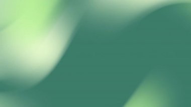 Soyut yumuşak hareketli pürüzsüz yeşil ve beyaz eğimli dalgalar bayram kutlamaları için ideal eko-paketleme veya dijital iyileştirme uygulaması arka plan tasarımları