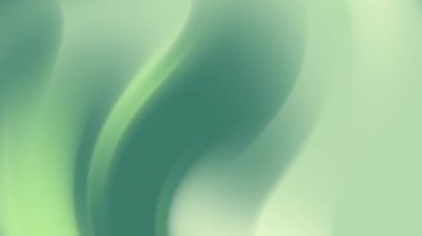 Yeşil ve beyaz gradyan dalgalar ve pürüzsüz geçişler ile soyut arka plan Kurban davetiyeleri çevre posterleri ve dijital ortamda temiz çağdaş yerleşimler için idealdir