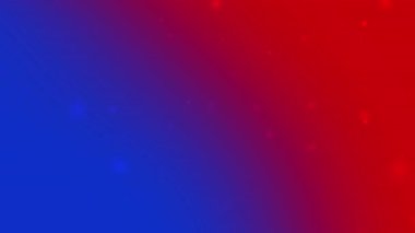 Küresel kutlamalar için mükemmel ışık parçacıkları içeren mavi ve kırmızı gradyan. Bağımsızlık Günü ya da modern soyut tarzdaki şenlikli dijital tasarımlar gibi.