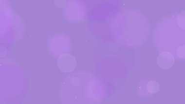 Modern tasarım teknolojisi kavramları veya çeşitli dijital projelerde soyut arka planlar için ideal bulanık beyaz dairelere sahip mor arkaplan