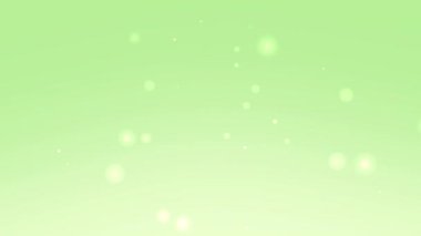 Bahar kutlaması için mükemmel bokeh ışık parçacıkları ile yumuşak yeşil gradyan arka plan Düğün dekorasyonu veya çevre dostu tasarım projeleri