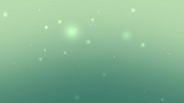 Beyaz parçacık ile yeşil gradyan Çevresel tasarımlar için çok yönlü bir arkaplan doğa temalı grafikler veya modern konseptler Organik ve ferahlatıcı