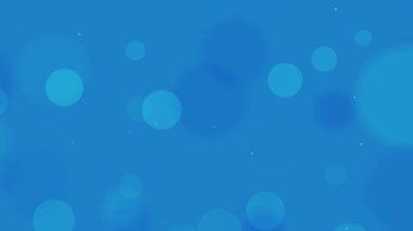 Katı mavi arkaplan çok renkli dairelerle süslenmiş modern tasarım sunumları için ideal web siteleri afişleri ve canlı bir dokunuşa ihtiyaç duyan dijital projeler