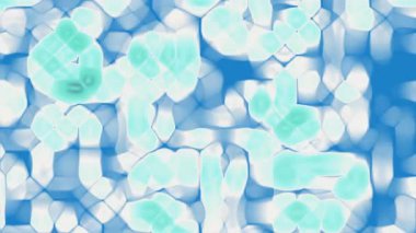 Mavi ve beyaz gölgeli parlak kristal buz desenleri kış festivalleri için mükemmel parıldayan şekiller Noel kutlamaları fütüristik dekorasyonlar ve yaratıcı arka planlar