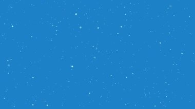 Beyaz noktalı mavi arka planlar sunumlara veya sosyal medya grafiklerine eğlence katmak için harikadır