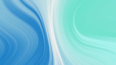 Su turkuazında sıvı girdap arkaplanı ve dünya kutlamaları için mükemmel gradyan dalgaları olan mavi tonlar ürün paketleme teknolojisi promosyonları ve modern dijital projeler.