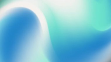 Yumuşak mavi ve cyan gradyan sıvı soyut arka plan pürüzsüz ışık karışımı özellikler yumuşak kıvrımlar ve dalga hareketi küresel kutlama temaları ve yaratıcı markalaşma görselleri için mükemmeldir