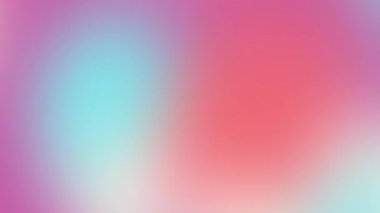 Pembe mavi ve turuncu rengin bulanık gradyanı soyut tasarımlar web sitesi afişleri sosyal medya ve dijital sanat afişleri için idealdir.