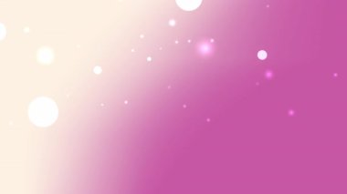 Zarif pembe ve krem gradyan arka planda yumuşak parlayan bokeh noktalar var. Romantik kutlama tasarımları için mükemmel. Sevgililer Günü ya da kadınsı marka görselleri gibi.
