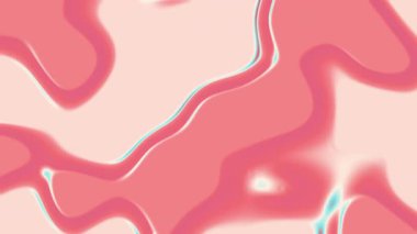 Küresel kutlama olayları ve modern grafik tasarım projeleri için mükemmel pembe mercan kremi ve siyanür tonları ile soyut sıvı arka plan