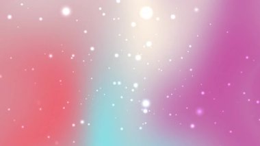 Pembe mavi ve beyaz gradyan, arka plan ya da tasarım projeleri için ışıldayan parçacıklar içerir. Yumuşak rüya estetiğine ihtiyaç duyarlar. Dijital sanat veya web sitesi başlıkları için mükemmeldir.