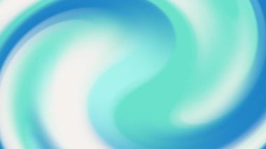 Yumuşak sıvı şekilli pürüzsüz açık mavi cyan girdap küresel kutlama olayları veya modern tasarım projeleri için uygun serin tonlar ve akıcı soyut elementler kullanarak