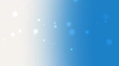 Küçük beyaz ve mavi noktalar ile beyaz-mavi gradyan dijital tasarım web grafikleri veya sosyal medya gönderileri için mükemmel