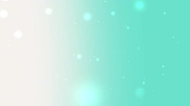 Modern grafik tasarım projeleri ve şık web sitesi arkaplanları için uygun beyaz ve turkuaz renkli küçük ışıklı arkaplan