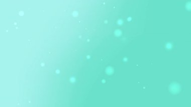 Modern tasarım temaları, kutlama şablonları veya yeni yıl ya da festival kartları gibi uluslararası etkinlik görselleri için ideal parlak bokeh ışık efektlerine sahip su mavisi gradyan arkaplan