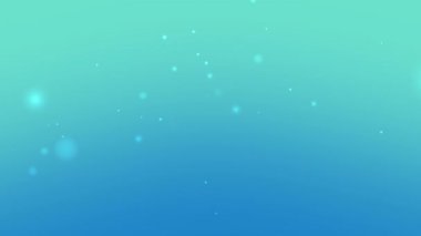 Küçük beyaz dairelere sahip mavi ve yeşil gradyan dijital tasarım duvar kağıtları ve soyut kavramlara uygundur.