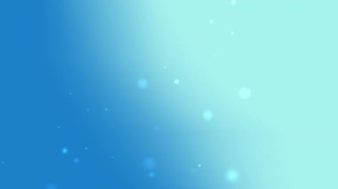 Yüzen yumuşak ışık parçacıkları ile mavi ve cyan gradyan arka plan Noel tasarımı için ideal dijital reklamlar veya küresel festival etkinlikleri için ışıltılı minimal tarzlı barışçıl kış projeleri