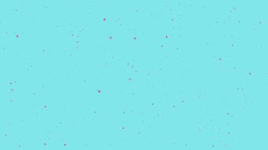 Açık mavi arkaplanda pembe noktalar arka plan için uygun duvar kağıtları dijital tasarım web grafikleri sosyal medya gönderileri ve kadınsı temalar