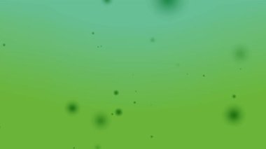 yüzen bulanık bokeh parçacıkları ile yumuşak yeşil ve gök mavisi eğimli arka plan doğa temalı iyi markalaşma dijital sanat ve olaylar ve pazarlama için modern soyut kavramlar tasarlamaktadır.