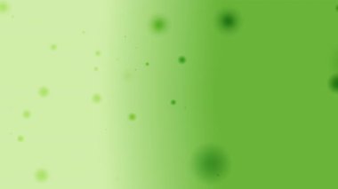 Yumuşak yüzen bokeh elementi ile yeşil gradyan. Çevre dostu markalaşma için mükemmel. İlham verici tasarım refah teması ya da Dünya Günü ve organik ürün pazarlama gibi şenlik teması.