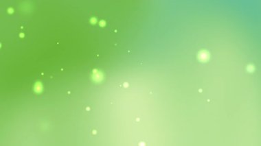 yeşil ve mavi eğimli arka plan parlak bokeh ışık efektleriyle yeni ve dinamik bir atmosfer yaratıyor doğa temaları için ideal sağlıklı markalaşma veya modern festival tasarımları için