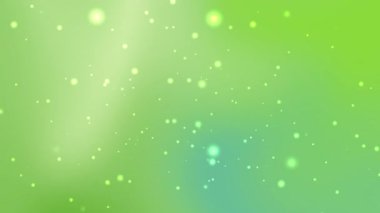 Web sitesi tasarımı sosyal medya grafikleri dijital sunumları ve tatil temalı projeler için uygun küçük ışıklarla yeşil ve beyaz soyut arkaplan