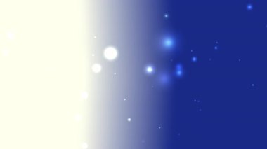 Beyaz ve mavi ışıkları olan mavi ve beyaz gradyan soyut arka planlar dijital tasarımlar ve modern kavramlar için uygundur.