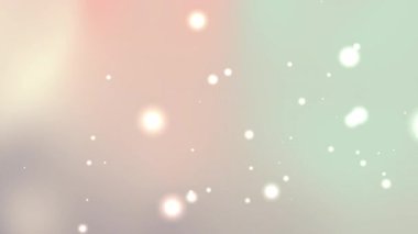 yumuşak pastel soyut arka plan sıcak bej şeftali ve nane renginde parlayan bokeh ışıkları zarif davetiyeler ve Noel gibi şenlikli kutlamalar için mükemmel.