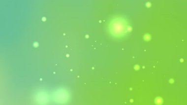 yumuşak yeşil ve mavi soyut bokeh arkaplan parlayan ışık parçacıkları ile tatil kutlamaları için mükemmel çevre dostu temalar dijital tasarımlar ve geleceksel kavramlar