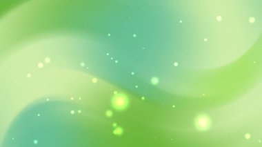 Arkaplanda dağınık beyaz noktalı yeşil ve mavi renkler sosyal medya grafikleri ve ürün paketleme tasarımı için mükemmel